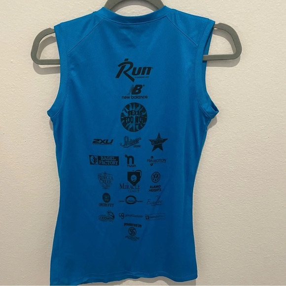 New Balance Texas too hot 5k & 15k run tank top small - Picture 2 of 5